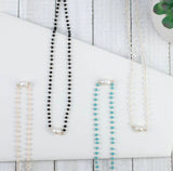 Beaded and Freshwater Pearl Necklace