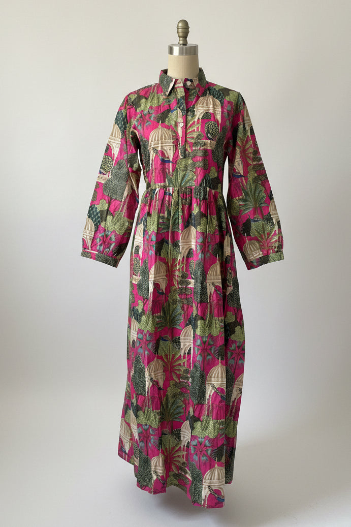 Block Print Maxi
