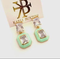 Gem Drop Earrings