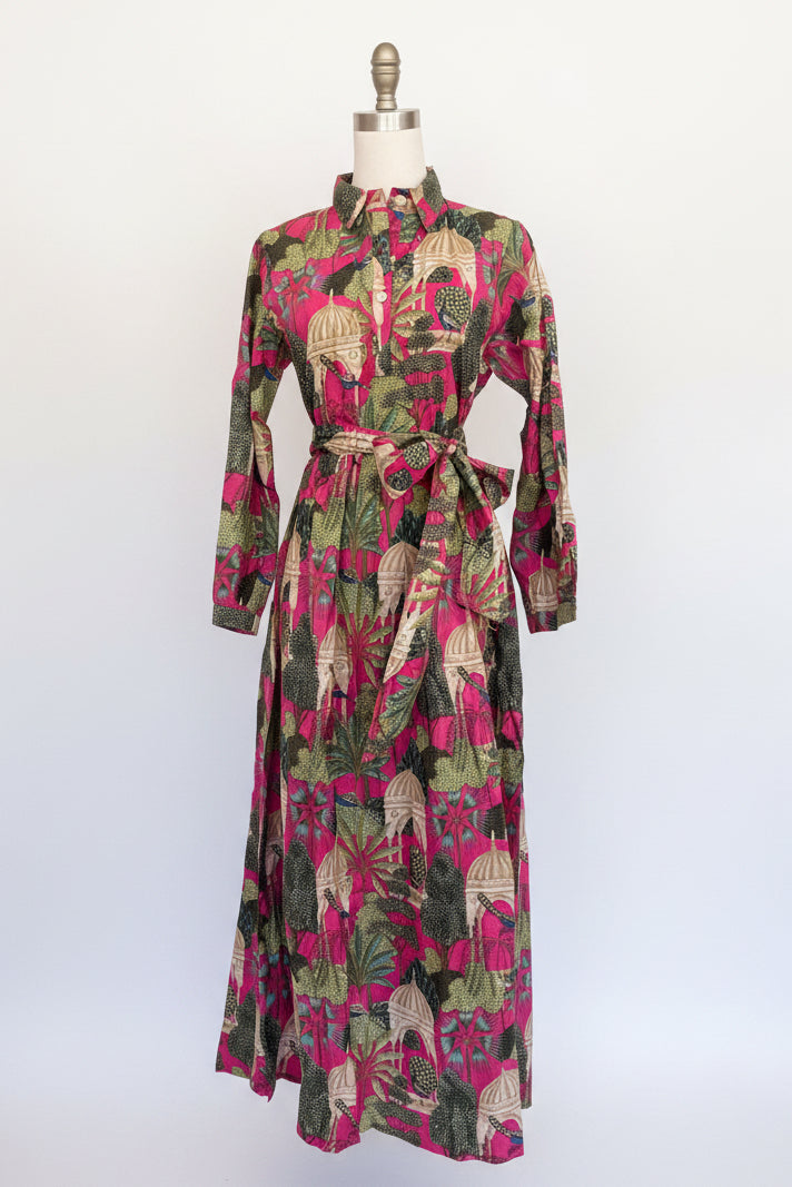 Block Print Maxi