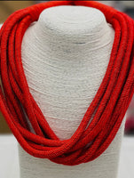 Slub 8-Strand Necklace