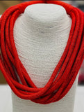Slub 8-Strand Necklace