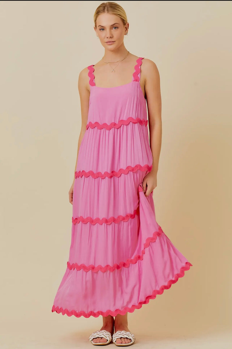 Ric Rac Maxi Dress – The Kin