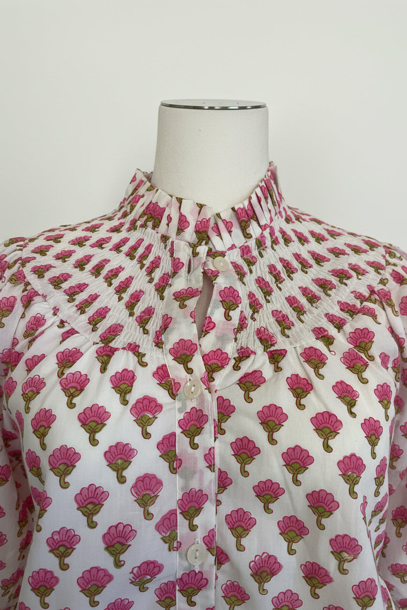 Smocked Blouse