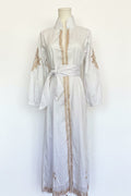 White Embroidered Caftan