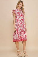 Floral Midi Dress