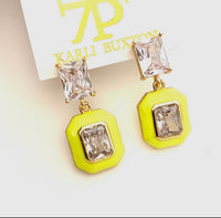 Gem Drop Earrings