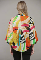 Abstract Print Blouse