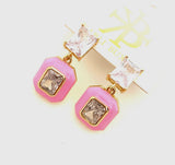 Gem Drop Earrings
