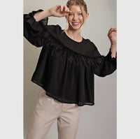 Feather Blouse