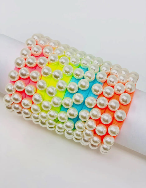 Pearl Hair Ties