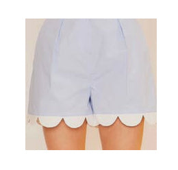 Scalloped Shorts
