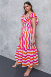 Printed Poplin Dress