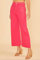 Wide Leg Stretch Jeans