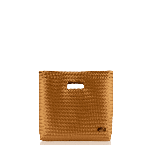 Palma Woven Handbag - Pumpkin Spice