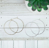 Hammered Hoops