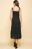Embroidered Midi Dress