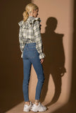 Tartan Ruffle Top