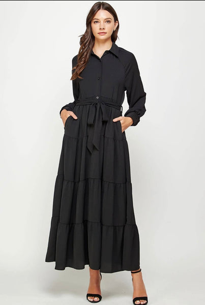 Long Sleeved Shirt Dress