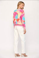 Abstract Crew Neck
