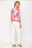 Abstract Crew Neck