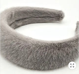 Wide Faux Fur headbands