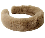Wide Faux Fur headbands