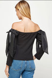 Off the Shoulder Bow Top